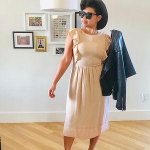 Theory Blush 100% Silk Dress